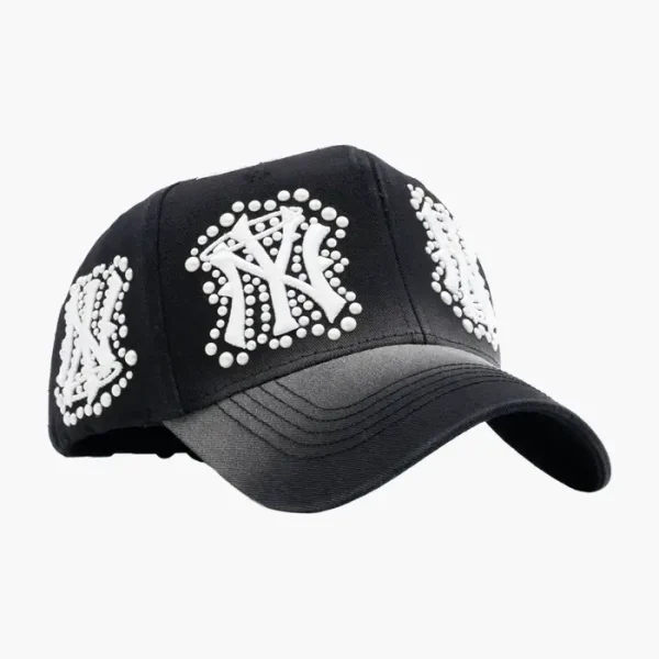 NY PEARLS HAT